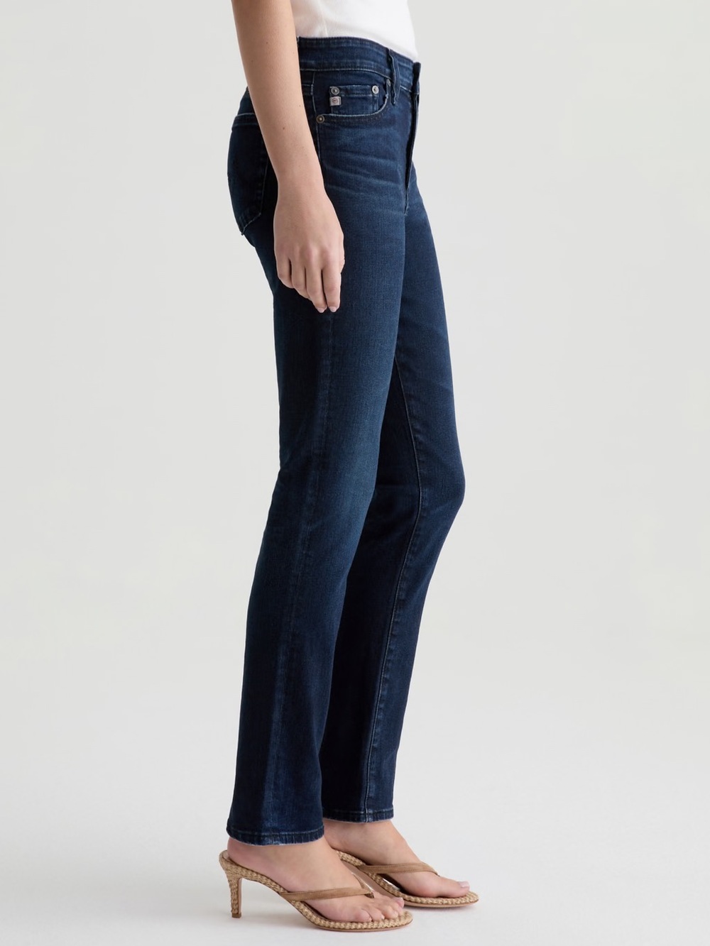 AG Adriano Goldschmied Mari Jean Mid-Rise Slim Straight Size 25